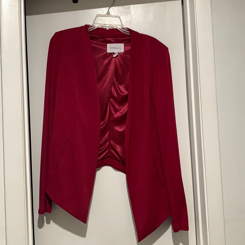 Comfy polyester jacket, used once